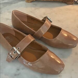 Dolce Vita Tan Mary Jane Flats